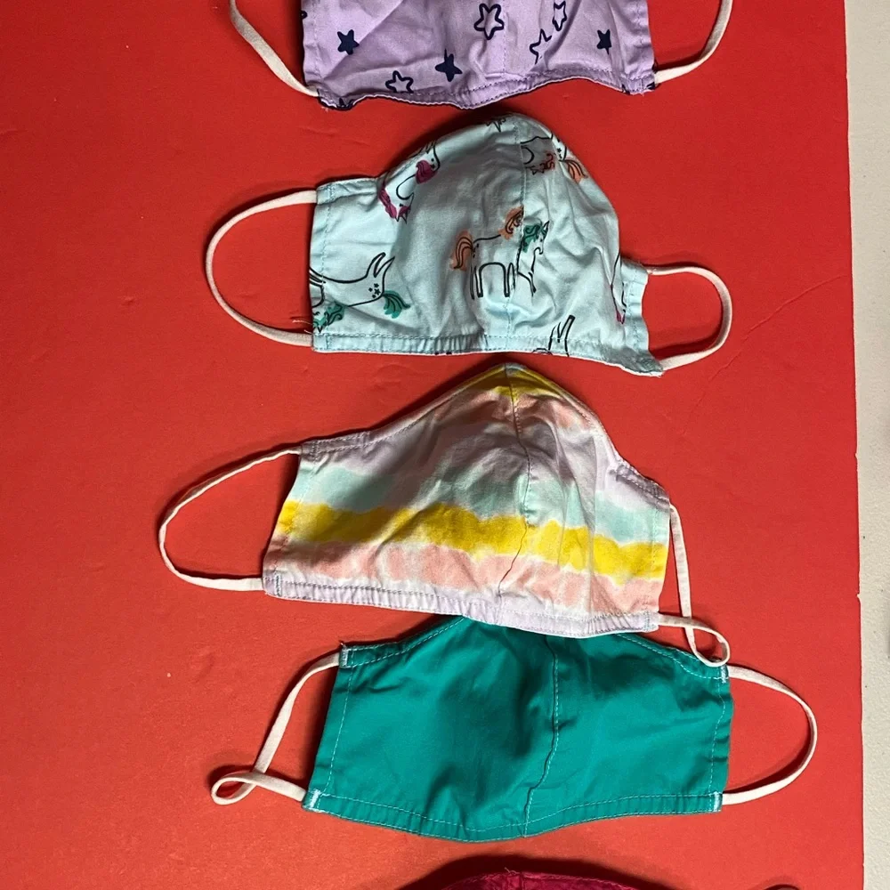 Cat & Jack Kids' unicorn-Rainbow and more Cloth Face Masks